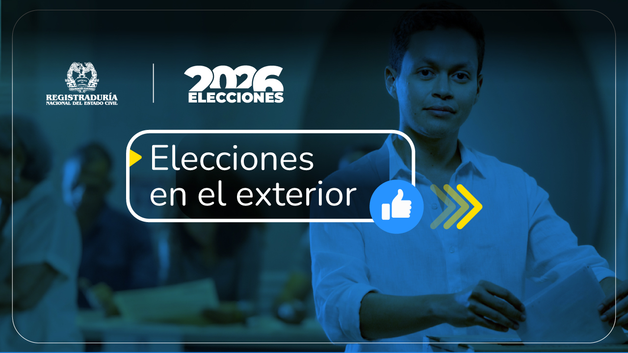 Elecciones en el exterior para el Congreso 2026